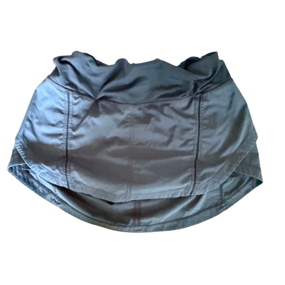 Lululemon Womens Size 6 Black Running Skirt Skort Tennis Golf Athletic Pocket